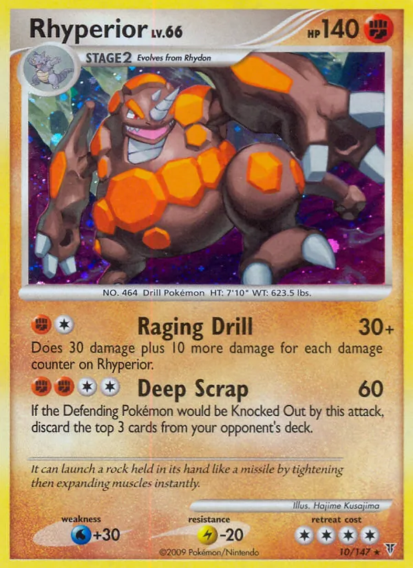 Rhyperior — Supreme Victors #10 (Pokémon TCG card)