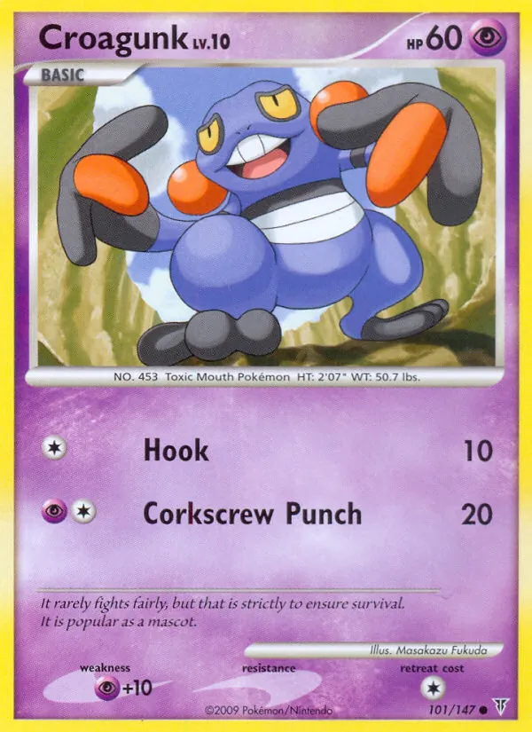 Croagunk — Supreme Victors #101 (Pokémon TCG card)