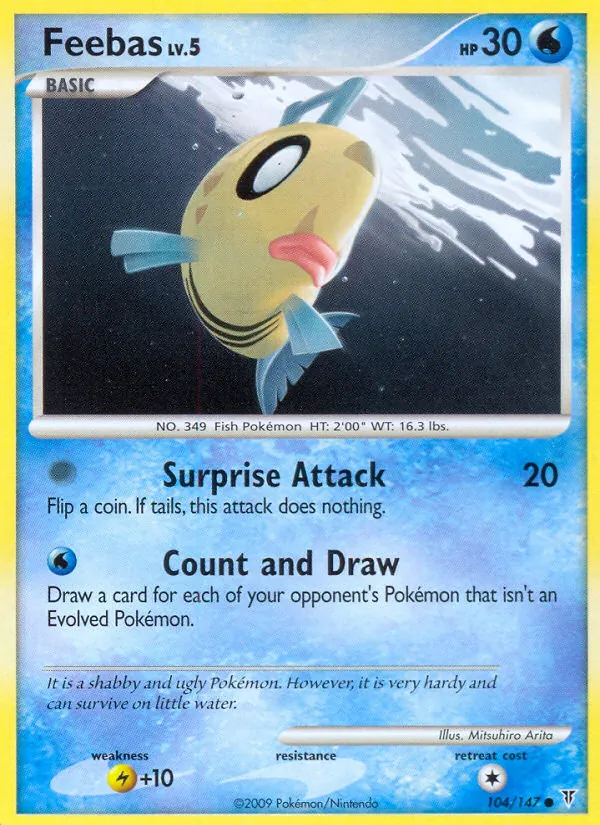 Feebas — Supreme Victors #104 (Pokémon TCG card)