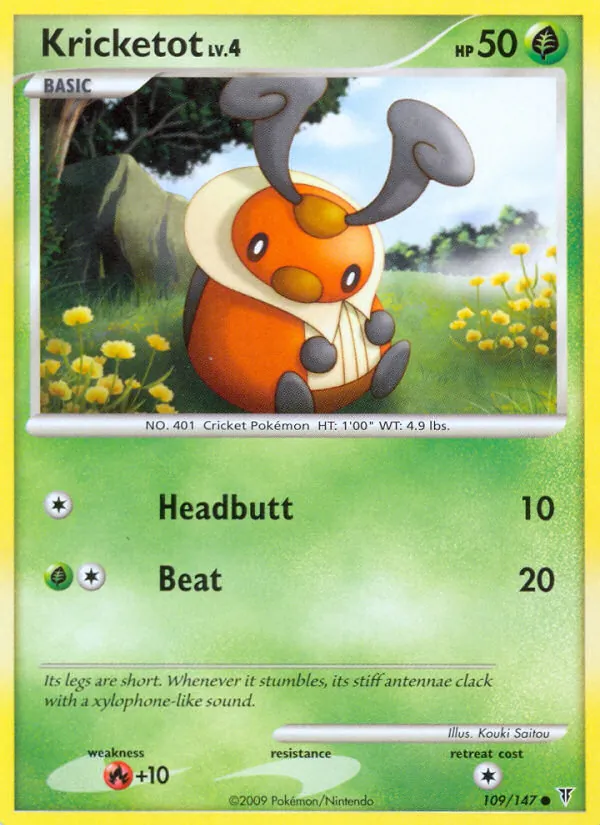Kricketot — Supreme Victors #109 (Pokémon TCG card)