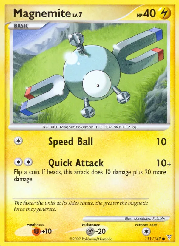 Magnemite — Supreme Victors #111 (Pokémon TCG card)