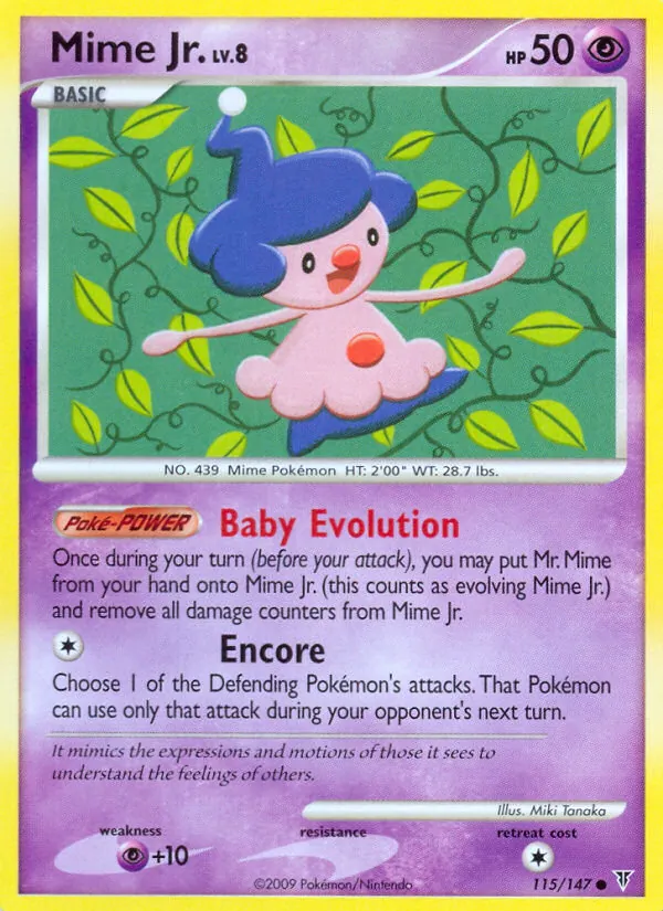 Mime Jr. — Supreme Victors #115 (Pokémon TCG card)