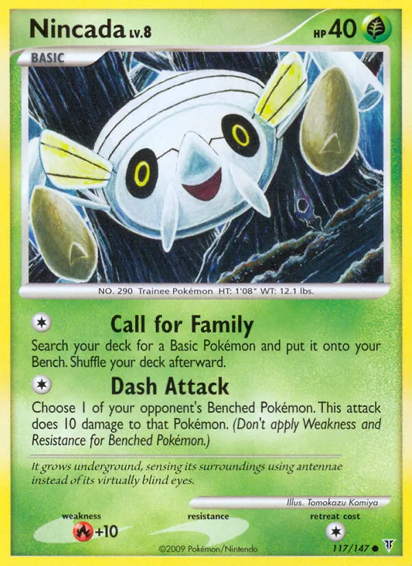 Nincada — Supreme Victors #117 (Pokémon TCG card)