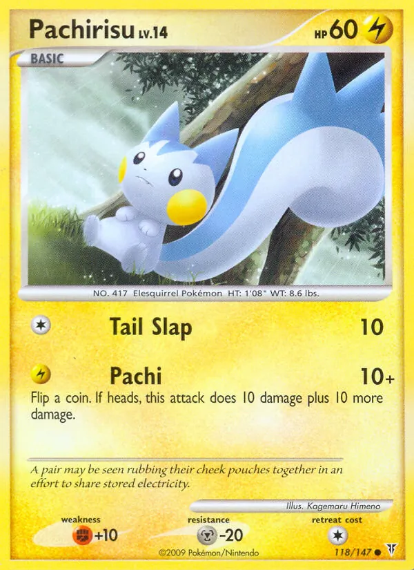 Pachirisu — Supreme Victors #118 (Pokémon TCG card)
