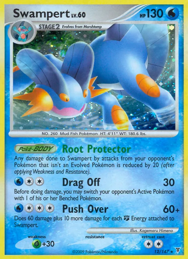 Swampert — Supreme Victors #12 (Pokémon TCG card)