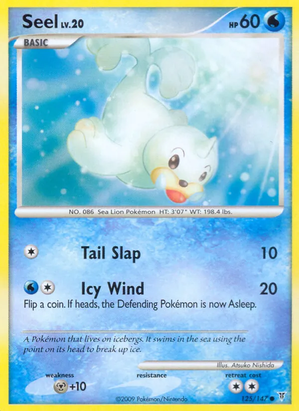 Seel — Supreme Victors #125 (Pokémon TCG card)