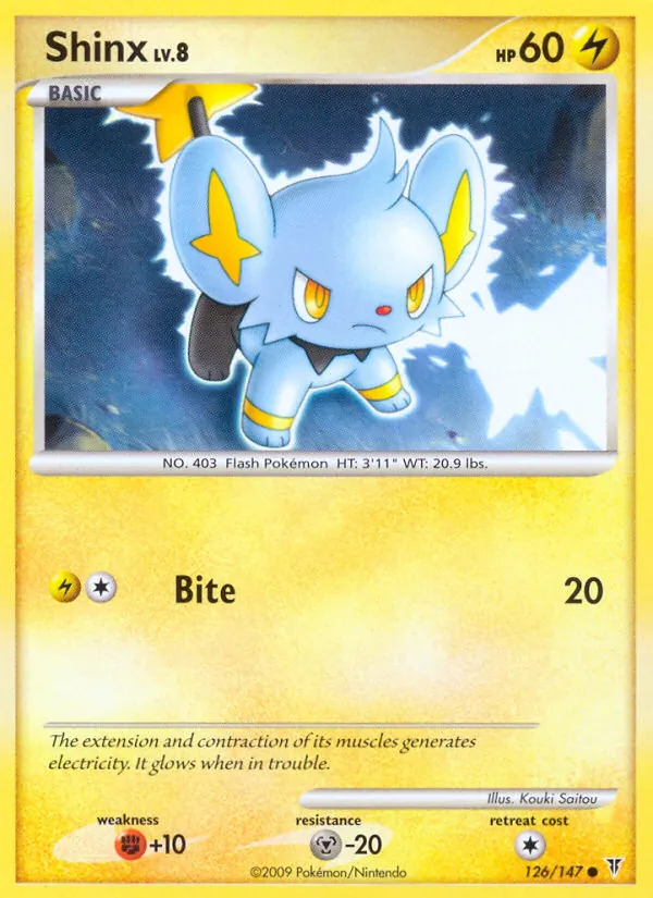Shinx — Supreme Victors #126 (Pokémon TCG card)