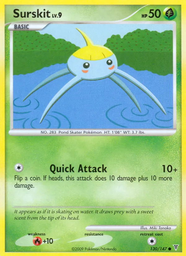 Surskit — Supreme Victors #130 (Pokémon TCG card)