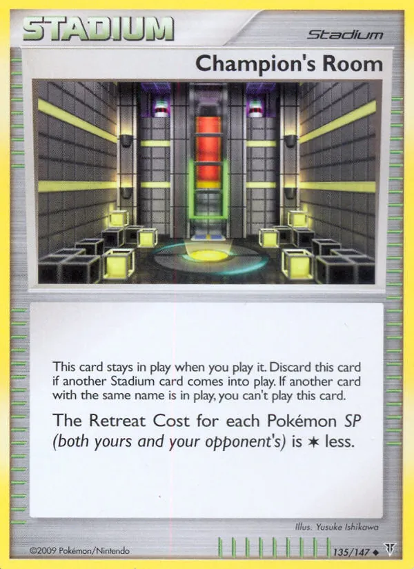 Champion's Room — Supreme Victors #135 (Pokémon TCG card)