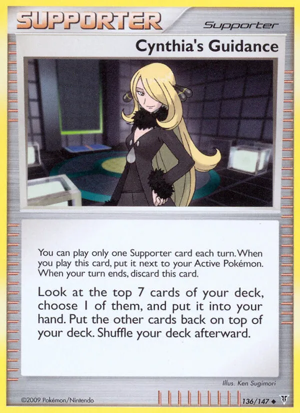 Cynthia's Guidance — Supreme Victors #136 (Pokémon TCG card)