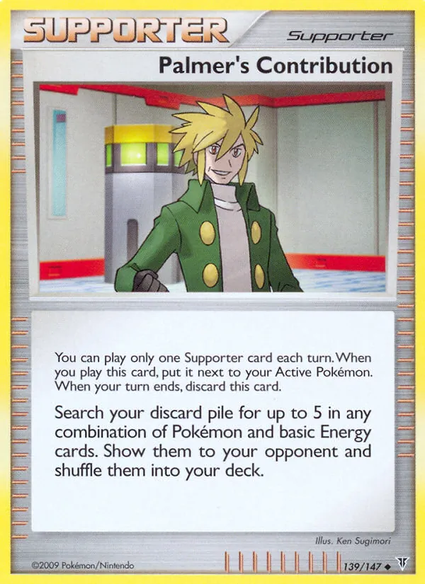 Palmer's Contribution — Supreme Victors #139 (Pokémon TCG card)