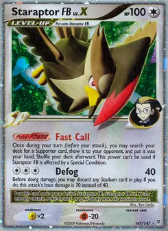 Staraptor FB LV.X (Supreme Victors #147)