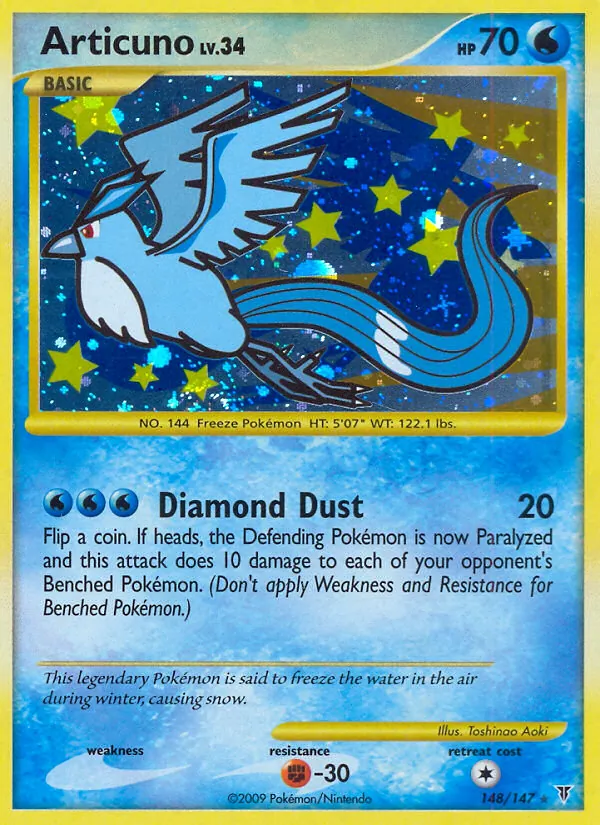 Articuno — Supreme Victors #148 (Pokémon TCG card)