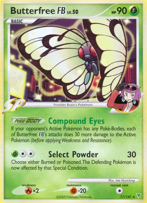 Butterfree FB — Supreme Victors #17 (Pokémon TCG card)