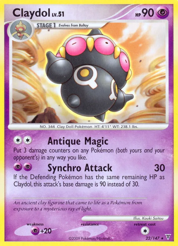 Claydol — Supreme Victors #22 (Pokémon TCG card)