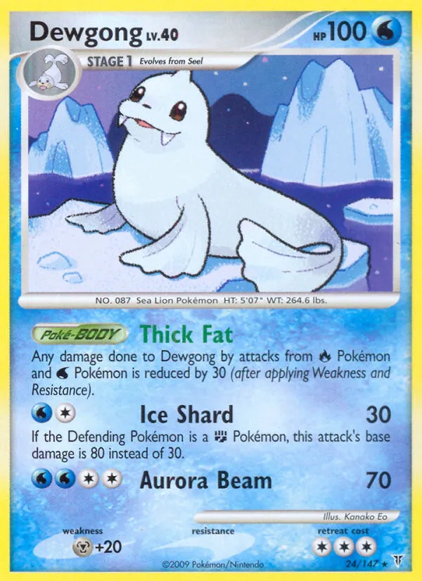 Dewgong — Supreme Victors #24 (Pokémon TCG card)