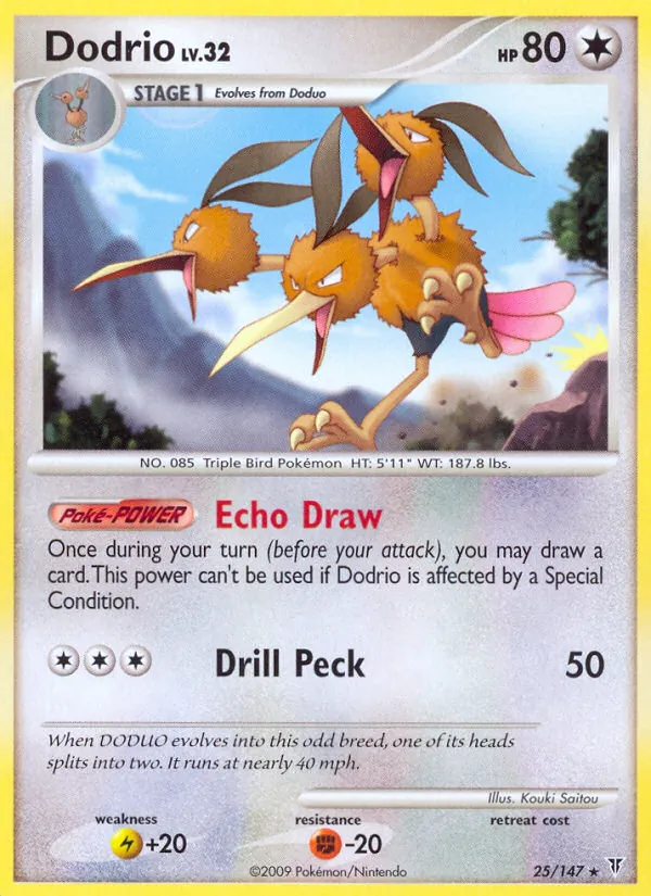 Dodrio — Supreme Victors #25 (Pokémon TCG card)