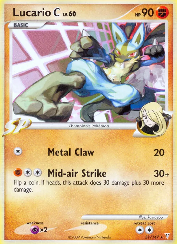 Lucario C — Supreme Victors #31 (Pokémon TCG card)