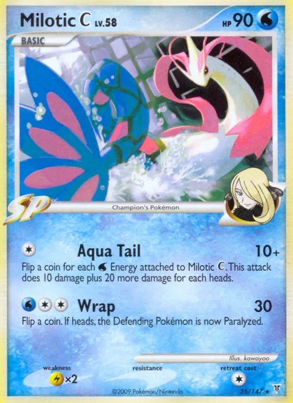 Milotic C — Supreme Victors #35 (Pokémon TCG card)