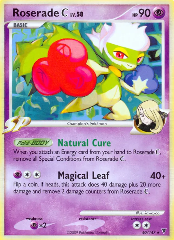 Roserade C — Supreme Victors #40 (Pokémon TCG card)