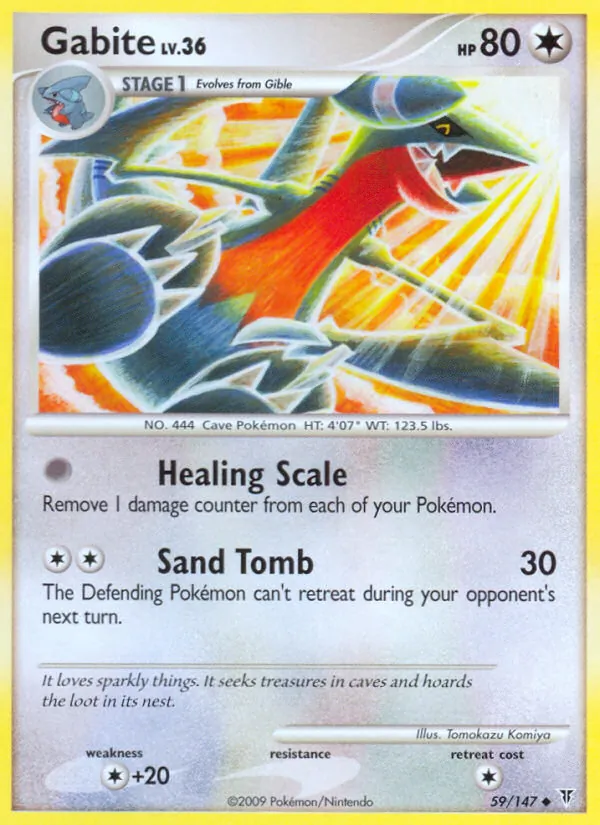 Gabite — Supreme Victors #59 (Pokémon TCG card)