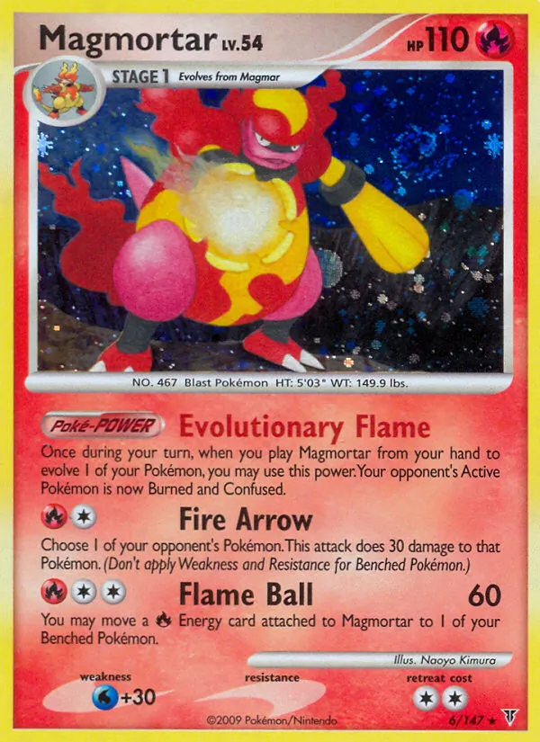 Magmortar — Supreme Victors #6 (Pokémon TCG card)