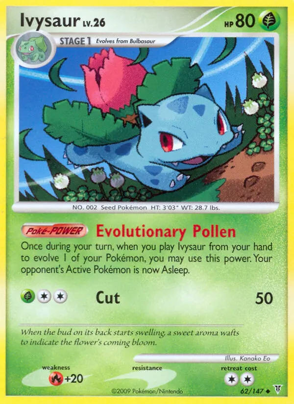 Ivysaur — Supreme Victors #62 (Pokémon TCG card)
