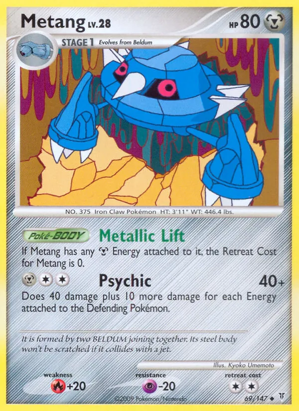 Metang — Supreme Victors #69 (Pokémon TCG card)