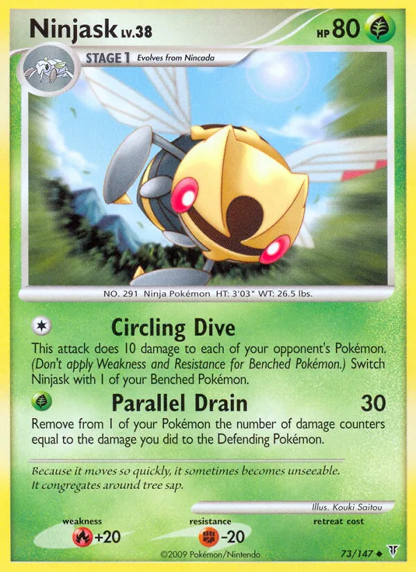 Ninjask — Supreme Victors #73 (Pokémon TCG card)