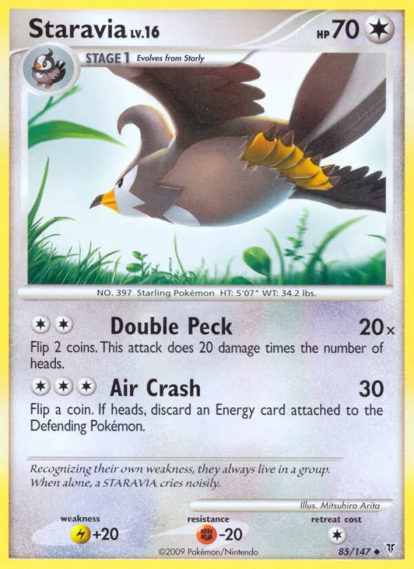 Staravia — Supreme Victors #85 (Pokémon TCG card)