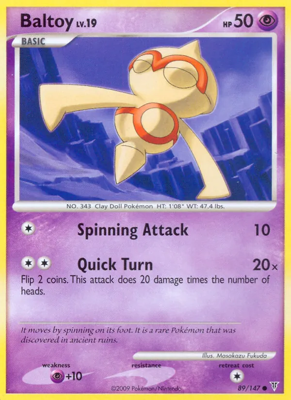Baltoy — Supreme Victors #89 (Pokémon TCG card)