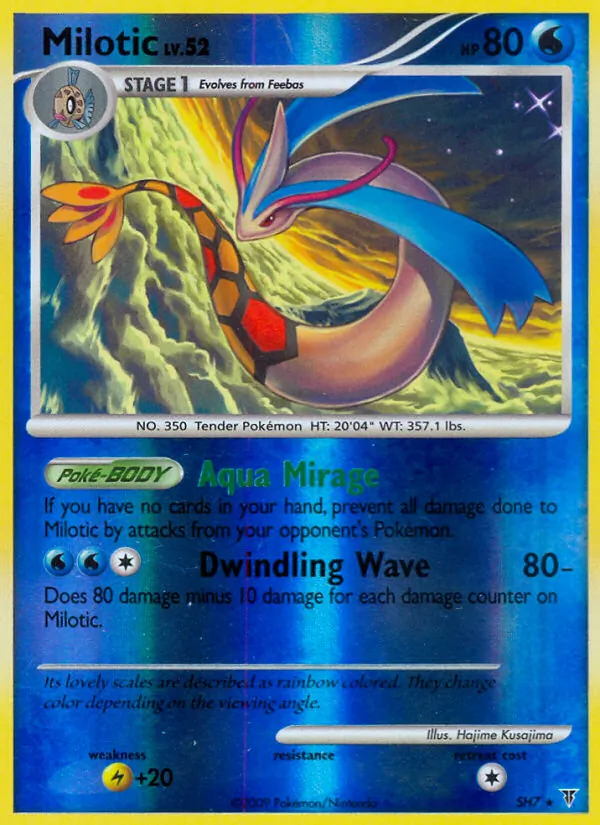 Milotic — Supreme Victors #SH7 (Pokémon TCG card)