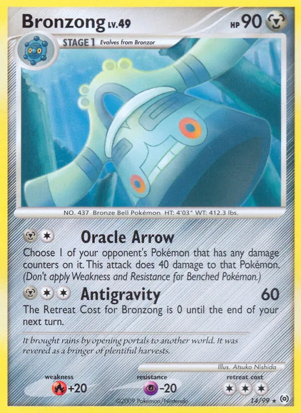 Bronzong — Arceus #14 (Pokémon TCG card)