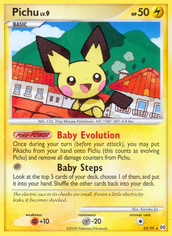 Pichu — Arceus #25 (Pokémon TCG card)