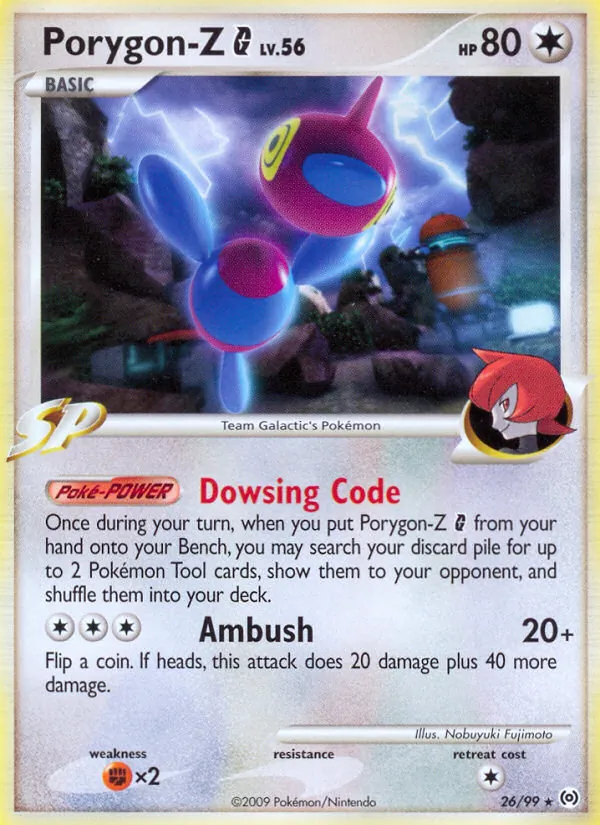 Porygon-Z G — Arceus #26 (Pokémon TCG card)
