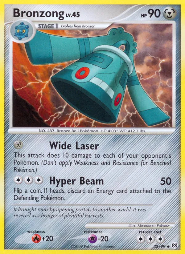 Bronzong — Arceus #33 (Pokémon TCG card)