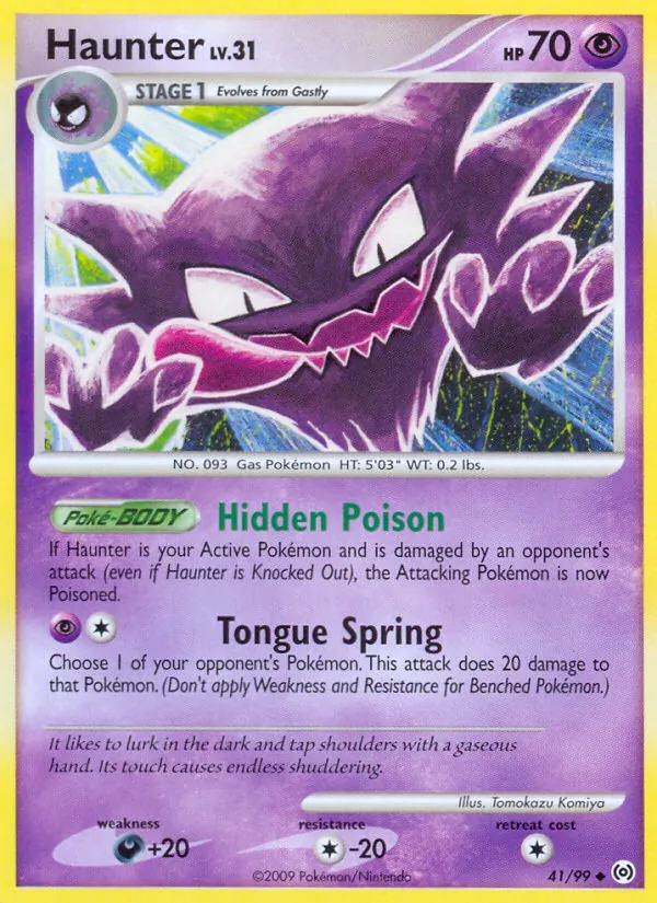Haunter — Arceus #41 (Pokémon TCG card)