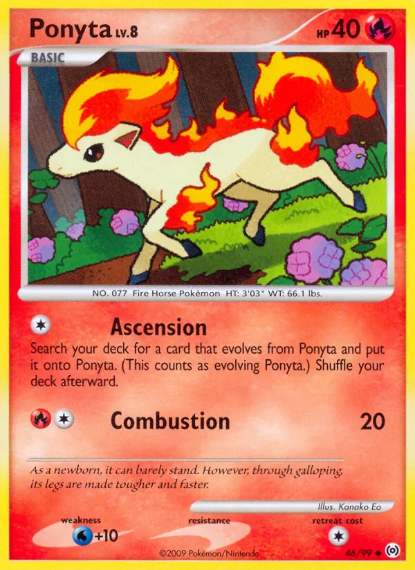 Ponyta — Arceus #46 (Pokémon TCG card)