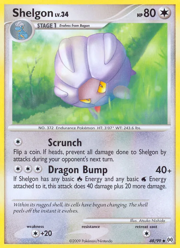 Shelgon — Arceus #48 (Pokémon TCG card)