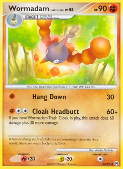 Wormadam Sandy Cloak (Arceus #50)