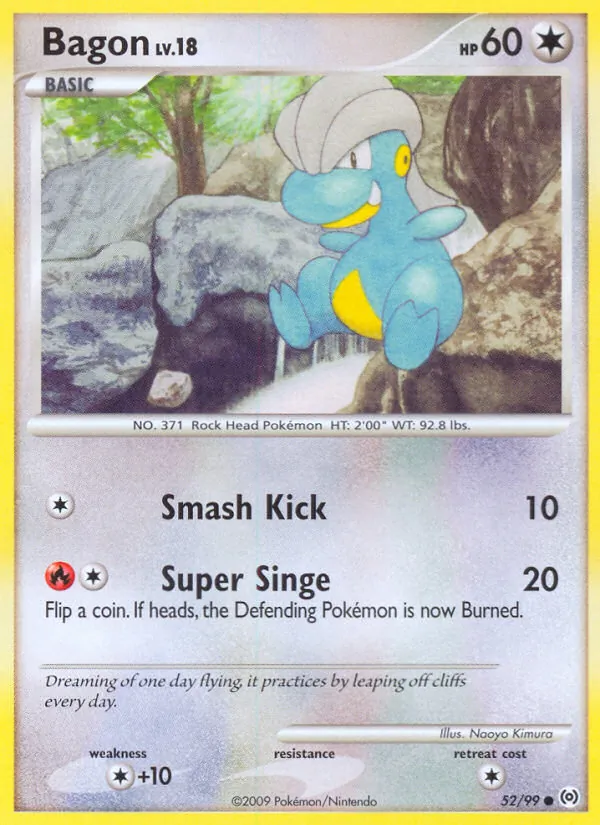 Bagon — Arceus #52 (Pokémon TCG card)