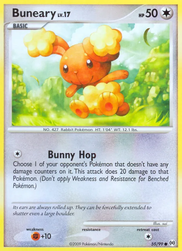 Buneary — Arceus #55 (Pokémon TCG card)