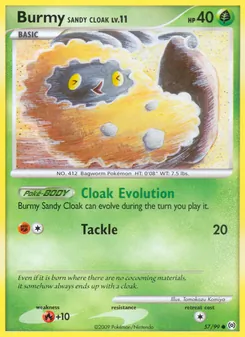 Burmy Sandy Cloak (Arceus #57)