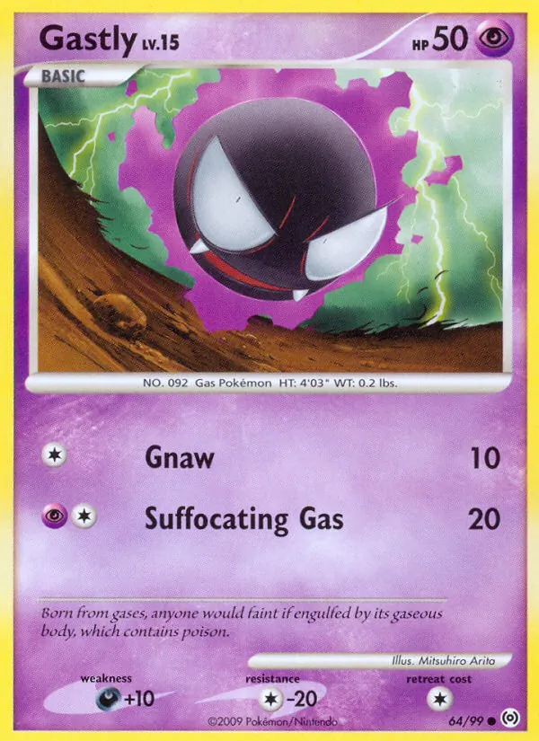 Gastly — Arceus #64 (Pokémon TCG card)