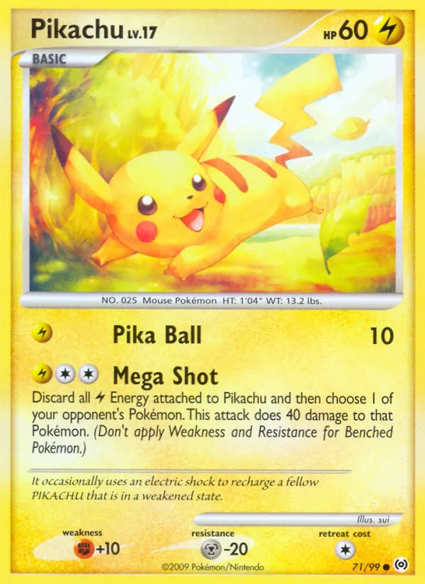 Pikachu — Arceus #71 (Pokémon TCG card)
