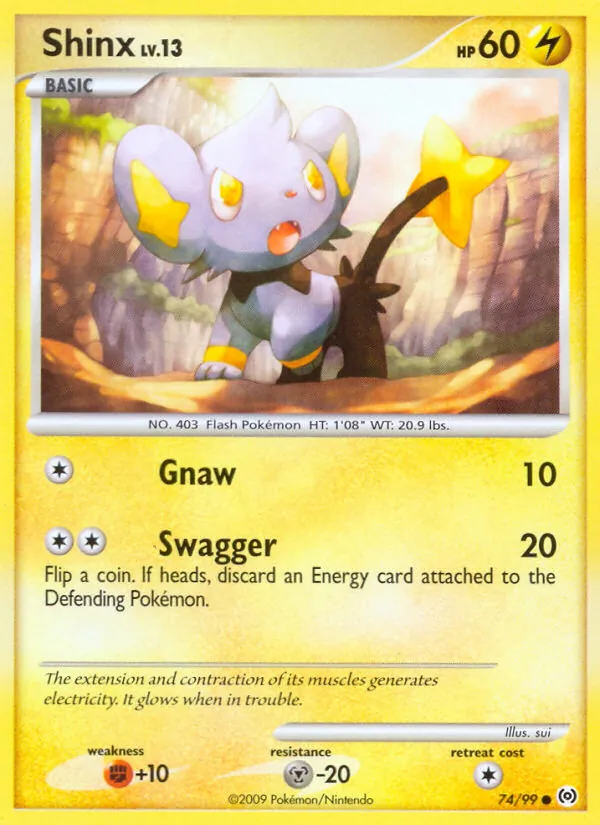 Shinx — Arceus #74 (Pokémon TCG card)