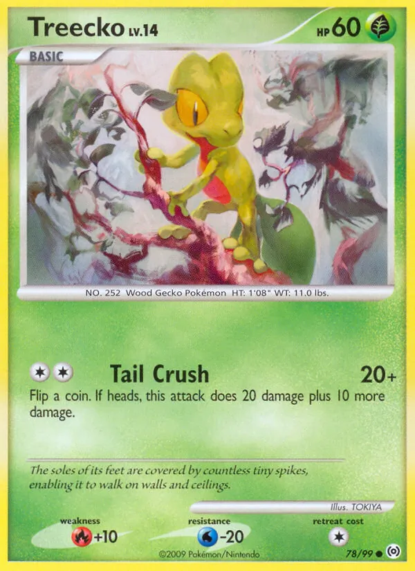 Treecko — Arceus #78 (Pokémon TCG card)