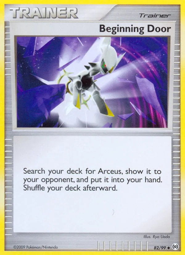 Beginning Door — Arceus #82 (Pokémon TCG card)