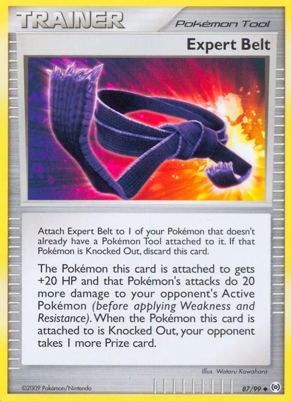 Expert Belt — Arceus #87 (Pokémon TCG card)