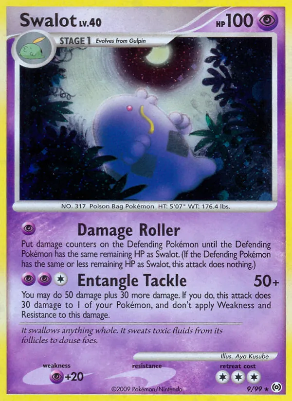Swalot — Arceus #9 (Pokémon TCG card)